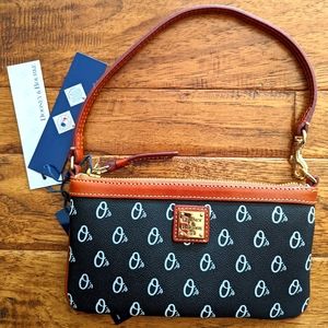 Oriole's O's Authentic Dooney and Bourke wristlet